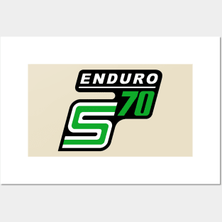 S70 enduro logo Posters and Art